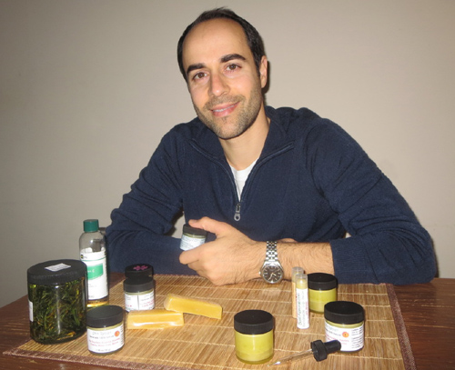 Yaniv, founder of Basic Naturals Skincare and creator of Skin Repair with his original line of products.